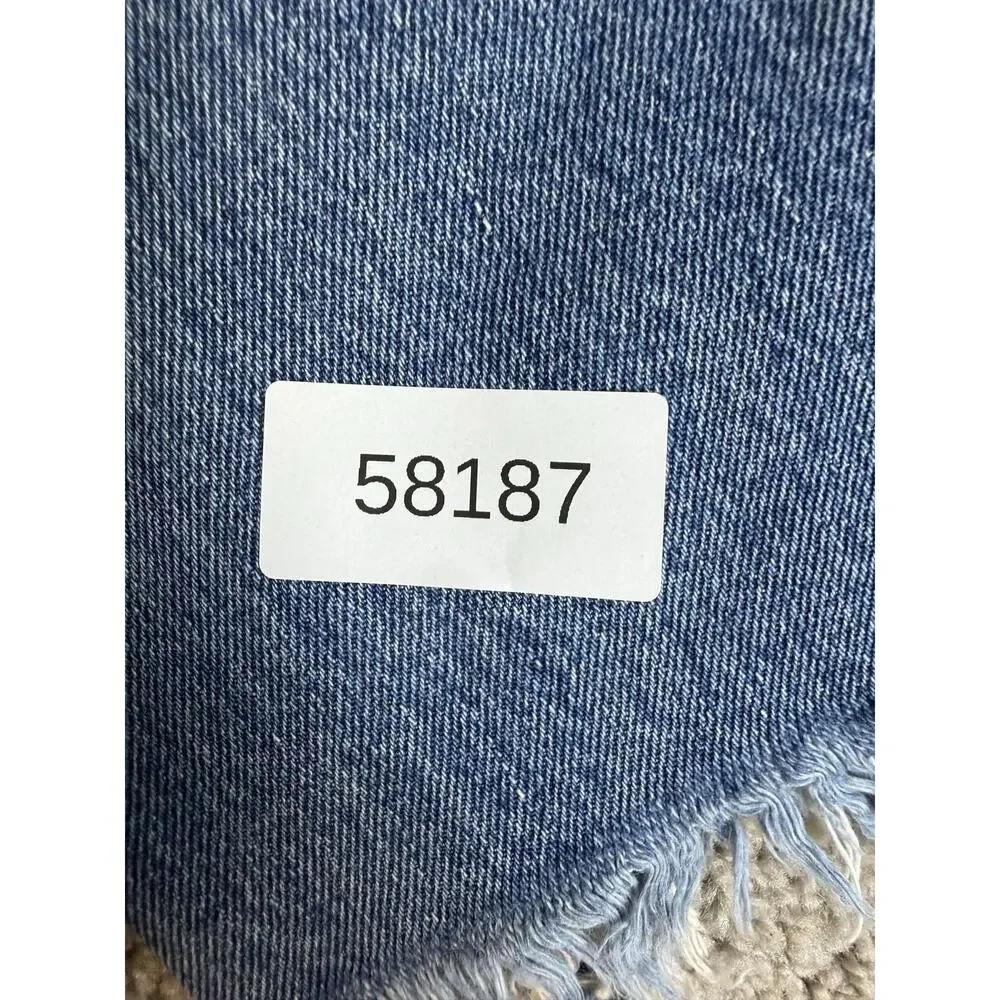 Pilcro And The Letterpress Tilde High Rise Jeans Womens 28 Blue Slim Straight